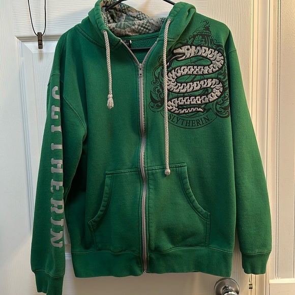 Harry Potter Other - Harry Potter Slytherin House Zip Up
